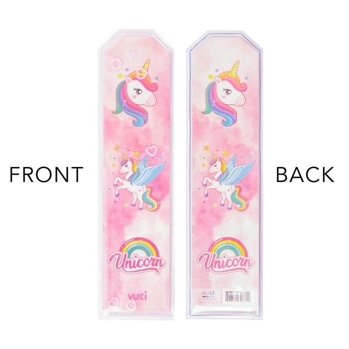 Unicorn Desenli Simli ve Sulu Kitap Ayracı