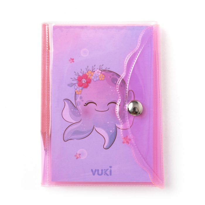 Mini 3 Bölmeli Kalemli Defter