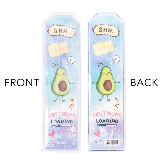 Avokado Desenli Simli Sulu Kitap Ayracı