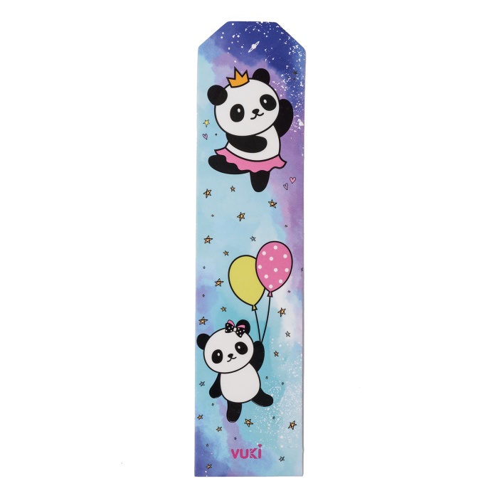 Panda Desenli Kağıt Kitap Ayracı