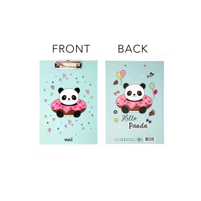 Sekreterlik Defter 2li Kırtasiye Seti - Panda Desenli