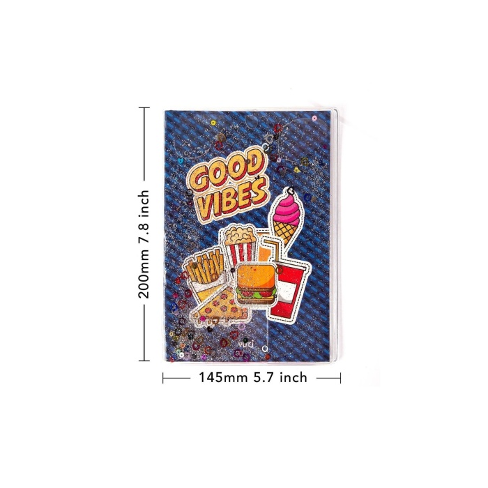 Sekreterlik Defter 2li Kırtasiye Seti - Fast Food Desenli