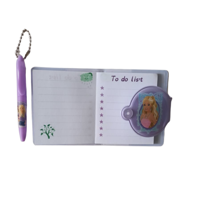 Kalemli Mini Defter 1 ADET- Kız Çocuğu Figürlü