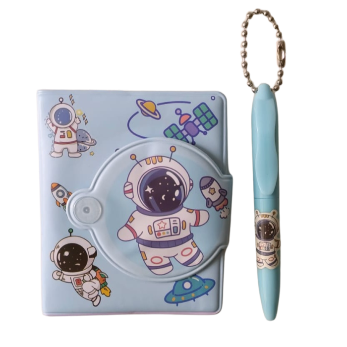 Kalemli Mini Defter 1 ADET- - Astronot Figürlü