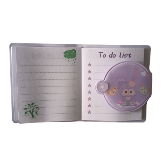 Kalemli Mini Defter 1 ADET- Tavşan Figürlü