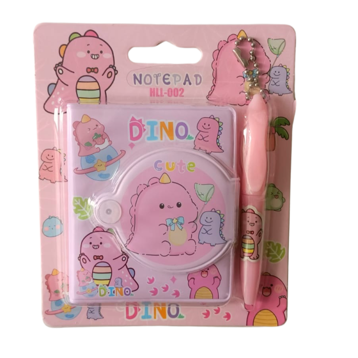 Kalemli Mini Defter 1 ADET- Dinazor Figürlü