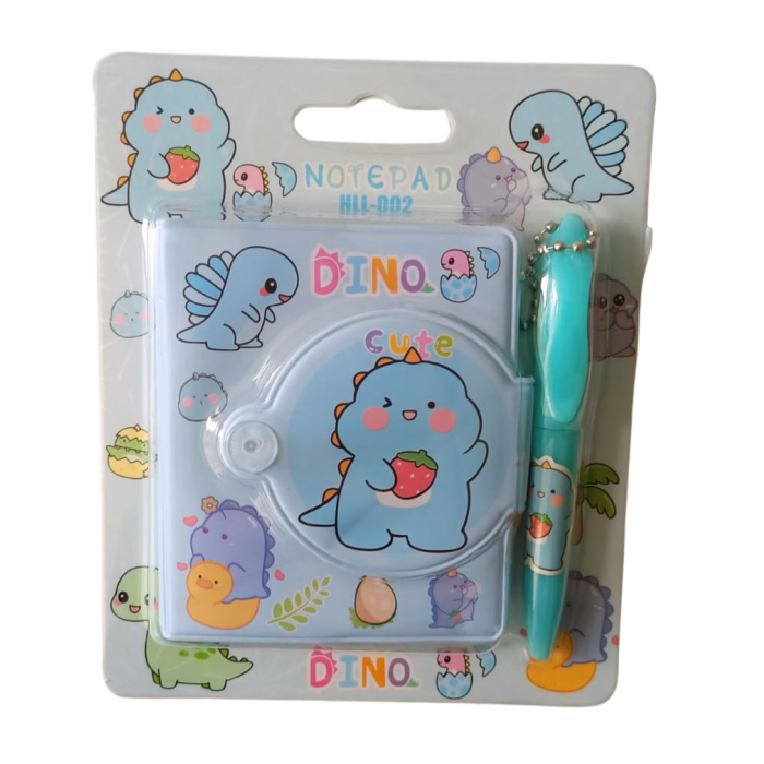 Kalemli Mini Defter 1 ADET- Dinazor Figürlü