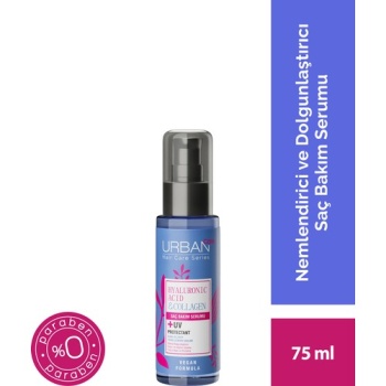 Urban Hyaluronic Acid & Collagen Saç Bakım Serumu 75Ml