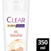 Clear Women Şampuan Kil Terapisi Arınmış Ve Yumuşak Saçlar 350Ml