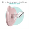 Mamajoo Powder Ortodontik Emzik  Sterilizasyon Saklama Kutulu 12 Ay+ 2Li - Pembe