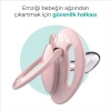 Mamajoo Powder Ortodontik Emzik  Sterilizasyon Saklama Kutulu 12 Ay+ 2Li - Pembe