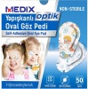 Medix Yapışkanlı Oval Göz Pedi Çocuk 50Li