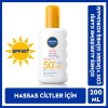 Nıvea Sun Hassas Alerji Sprey Spf50 200Ml Parfumsuz