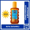 Nivea Sun Koruma  Bronzluk Yağ Sprey Spf20 200 Ml