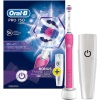 Oral-B Pro 750 Şarj Edilebilir Diş Fırçası Cross Action Pembe (Seyahat Kabı Hediyeli)