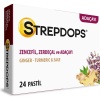 Strepdops Pastil Zencefil, Zerdeçal , Adaçayı 24Lü