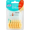 Tepe Blister Extra Soft Arayüz Fırçası Turuncu 0.45Mm 6Lı T201