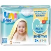 Uni Baby Islak Mendil Aktif Sensıtıve 3 X 52 Lı (24+ Ay)
