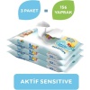 Uni Baby Islak Mendil Aktif Sensıtıve 3 X 52 Lı (24+ Ay)