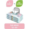 Uni Baby İlk Adım Islak Mendil 3Lu (12+ Ay)