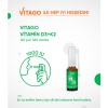 Vıtago Provıtamın D3 (1000 Iu) + Vıtamın K2 Iceren 20 Ml Bıtkısel Bazlı Oral Sprey