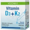 Voonka Vıtamın D3 K2 25 Ml Organıc Drops