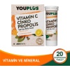 Youplus Vitamin C Çinko Propolis 20 Efervesan Tablet