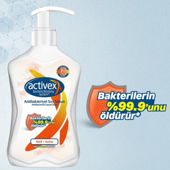 Activex Sivi Sabun Aktif 500Ml*12