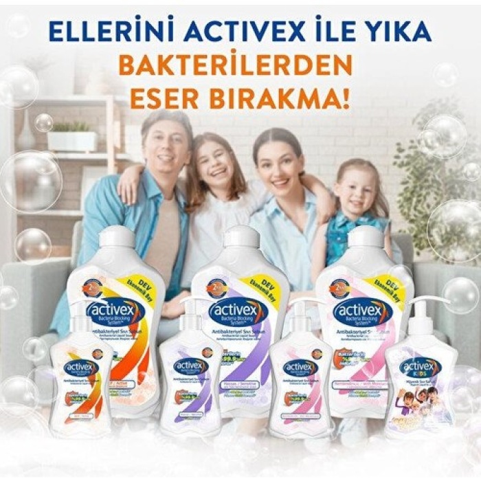 Activex Sivi Sabun Hassas 500Ml*12