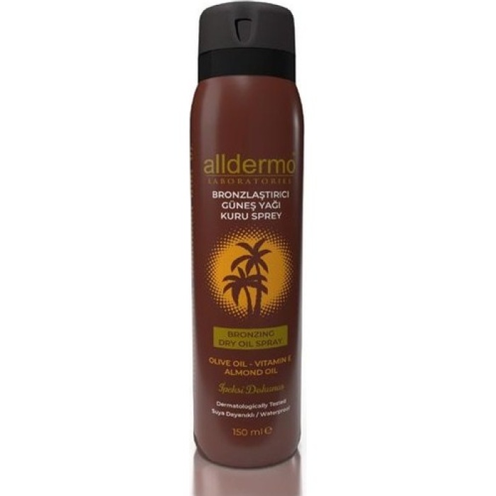 Alldermo Güneş Yağı Bronzlaştırıcı 150Ml