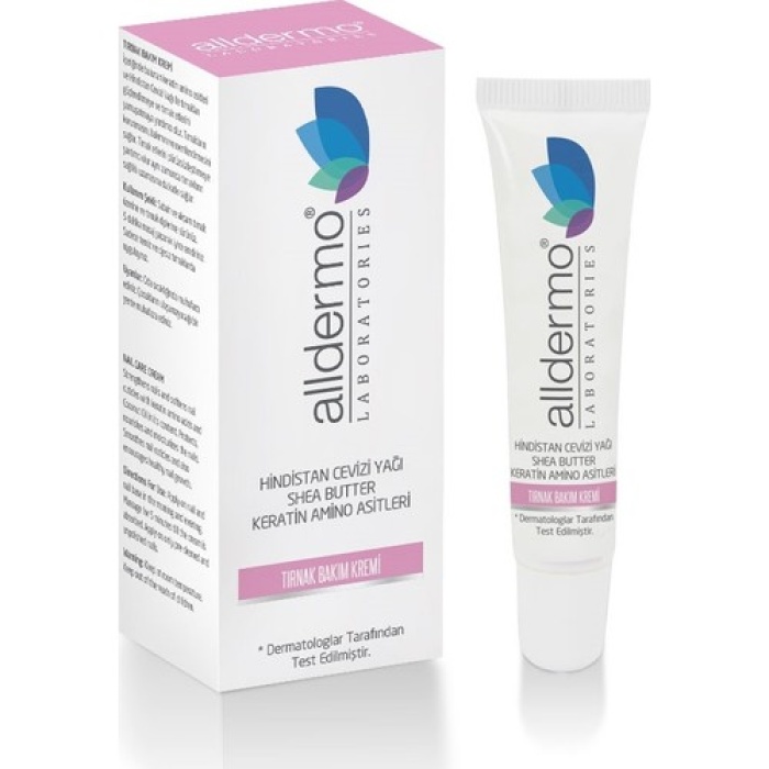 Alldermo Tırnak Bakım Kremi Hindistan Cevizi Yağı 15Ml