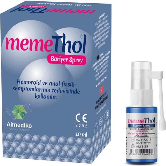 Memethol 10Ml Hemoroıd Sprey