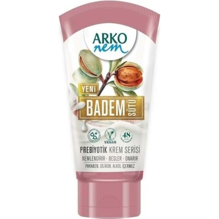 Arko Nem Krem Prebiyotik Badem Sütü 60Ml