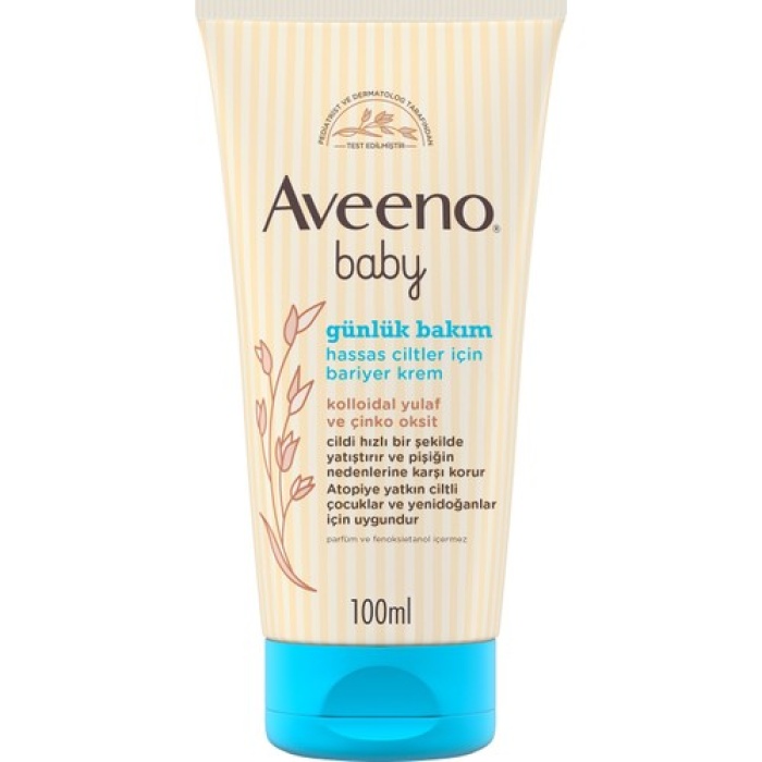 Aveeno Baby Günlük Bakım Hassas Ciltler İçin Bariyer Krem 100Ml