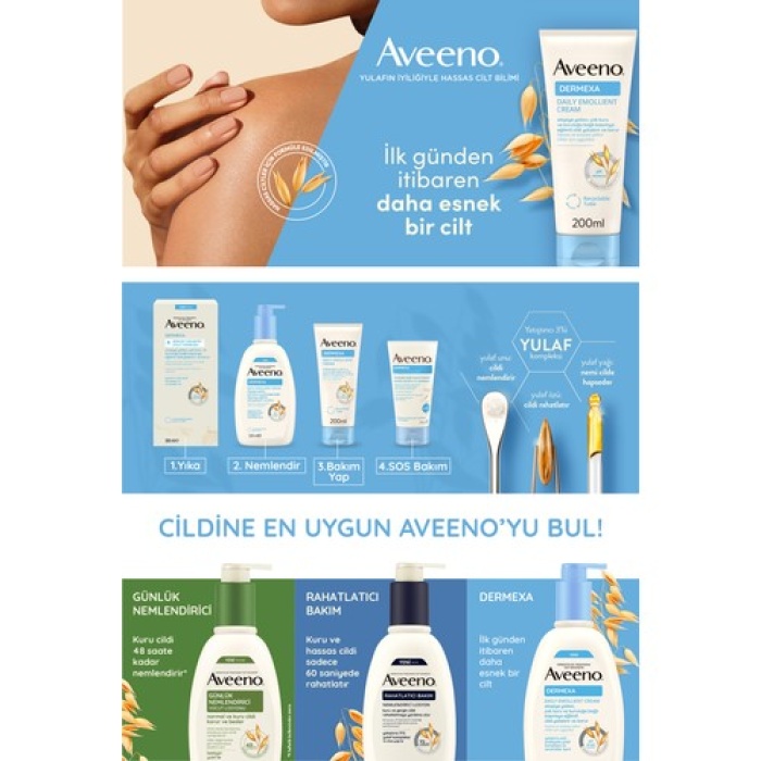 Aveeno Dermexa Daily Emollient Cream 200Ml