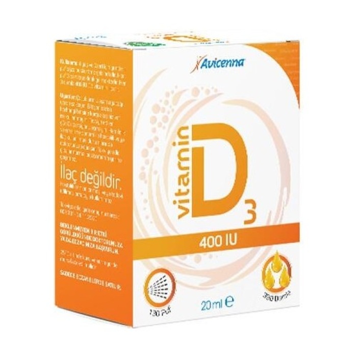 Avıcenna Vıt. D3 400 Iu Sprey Damla 20 Ml