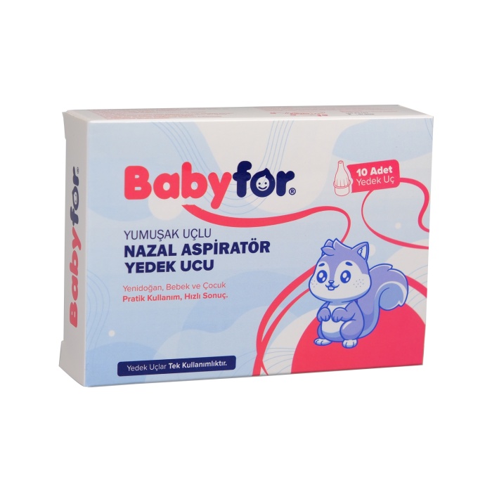 Babyfor Nazal Aspırator Yedek Uc 10 Lu