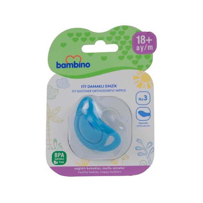 Bambino Fit Damaklı Emzik No:3 P2541