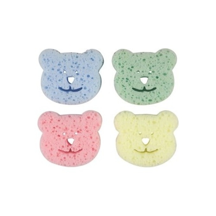 Bebedor Renkli Banyo Sungeri (4Lu Paket)