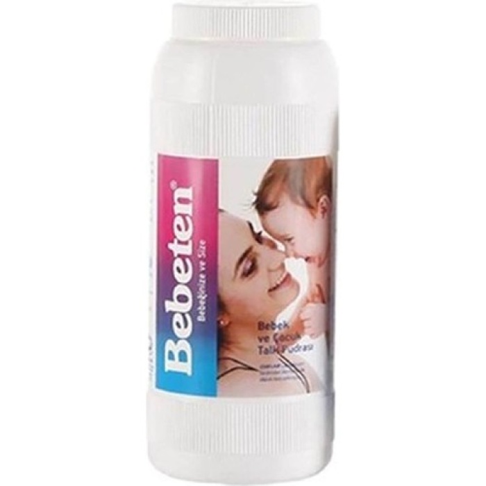 Bebeten Pudra Serpme Plastik Küçük 80Gr