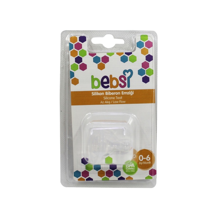 Bebsi 245 Silikon Biberon Emziği No:1