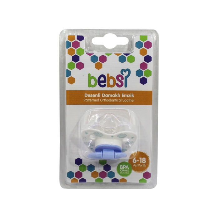 Bebsi 258 Desenli Damaklı Emzik No:2