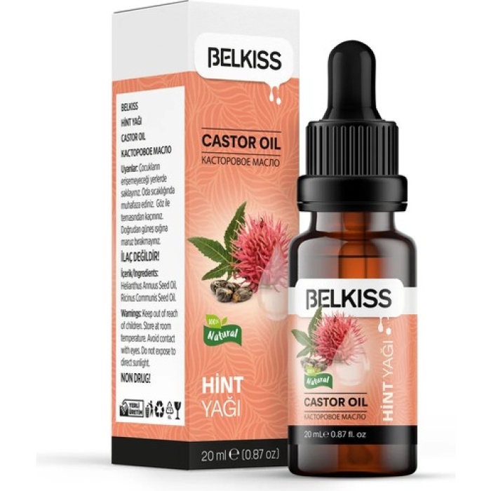 Belkıss Hint Yağı (Castor Oil) 20 Ml