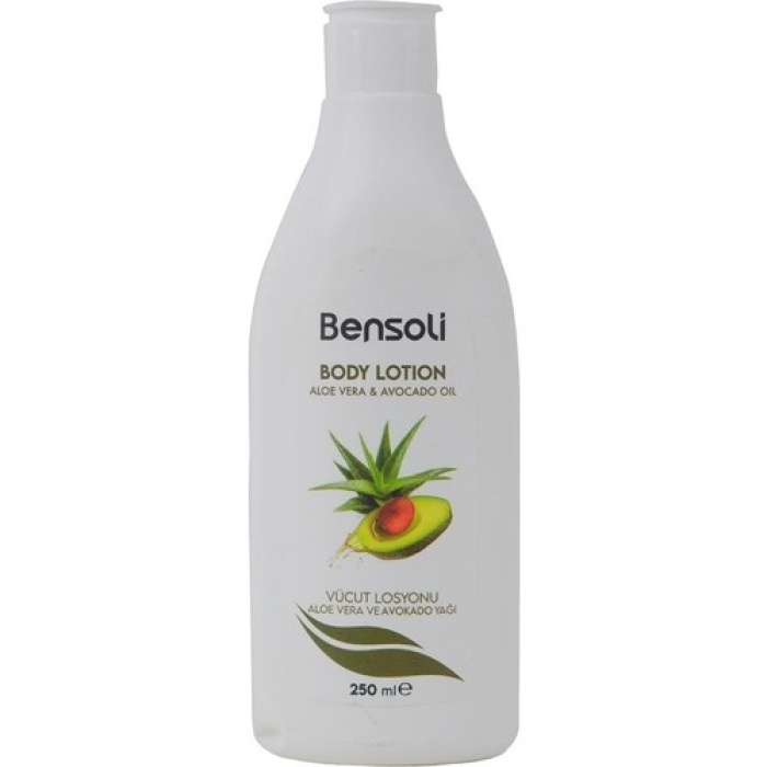 Bensolı Aloe Vera&Avokado Vücut Losyonu