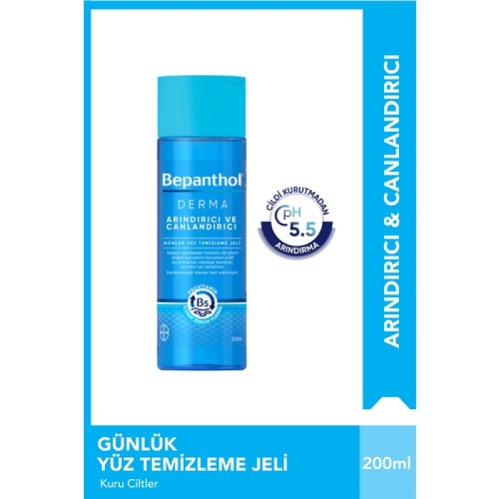 Bepanthol Derma Arındırıcı & Canlandırıcı Yuz Temızleme Jelı 200Ml