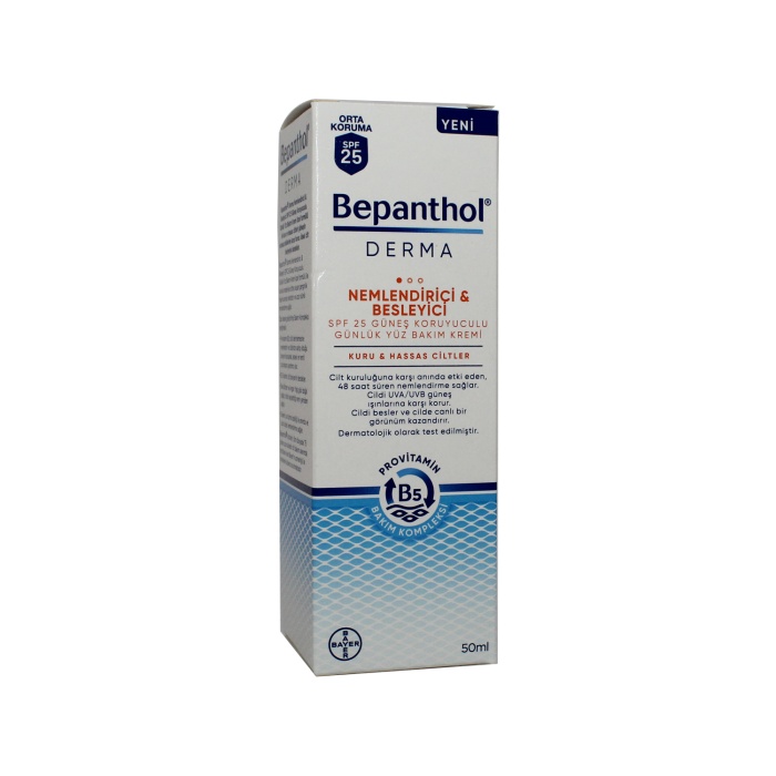 Bepanthol Derma Nem Spf 25 Yuz Bakım Krem 50 Ml