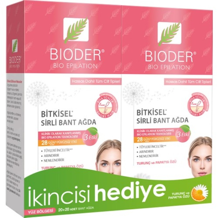 Bıoder Bant Ağda Yüz 20 Li 2. Hediye