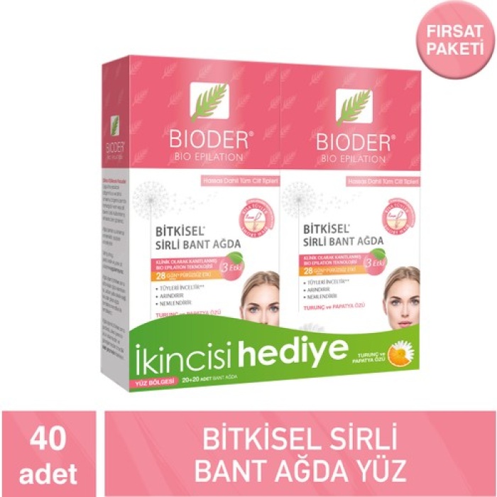 Bıoder Bant Ağda Yüz 20 Li 2. Hediye