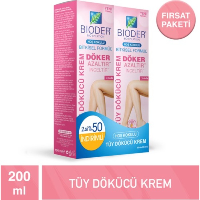 Bıoder Tüy Dökücü Krem 100Ml 2.%50 İndirimli