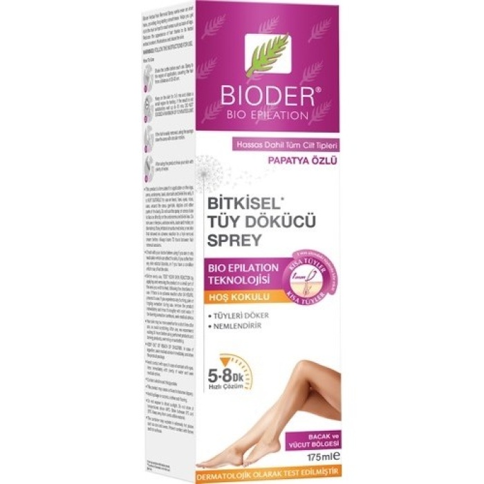 Bıoder Tüy Dökücü Sprey Kadın 175Ml